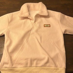 White newmode tide pullover